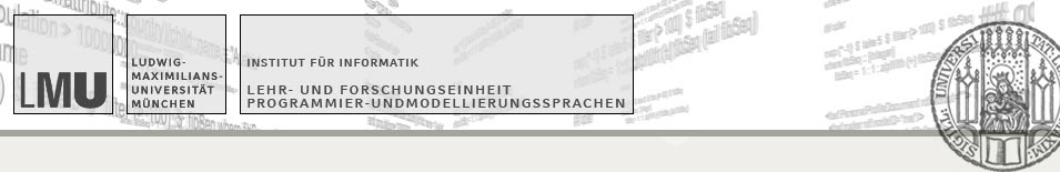 Logo der Lehr- und Forschungseinheit fuer Programmier- und Modellierungssprachen am Institut fuer Informatik der Universitaet Muenchen